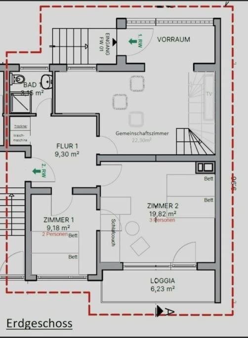 Duplex Apartment Ullstein- 4 Bedrooms, 2 Bathrooms, Living Room, 2 Parking Spaces, Boxspringbeds, Family & Business Apartment! 柏林 外观 照片